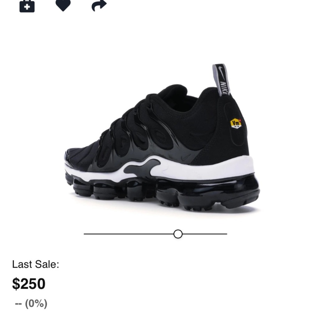 Nike air vapor max plus shoes size 10 men